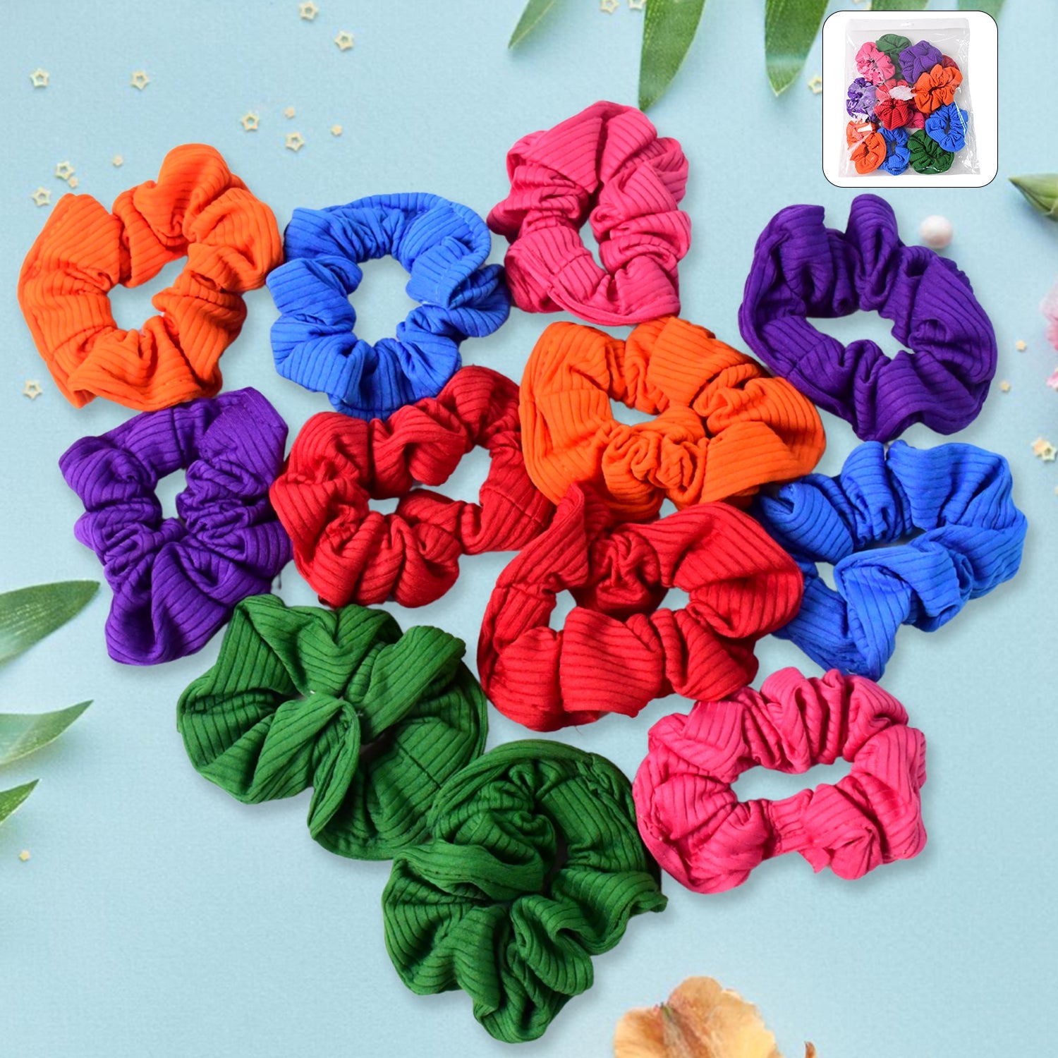 12-Piece Elastic Hair Band Set 12-Piece Elastic Hair Band Set